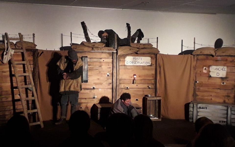 La troupe de théâtre du Zouave au collège Porte d’Anjou