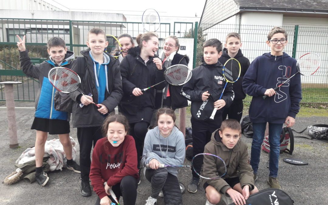 Compétition de badminton