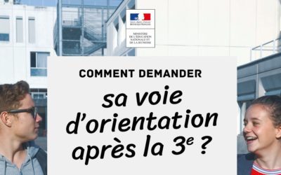 Comment demander sa voie d’orientation après la 3e ?