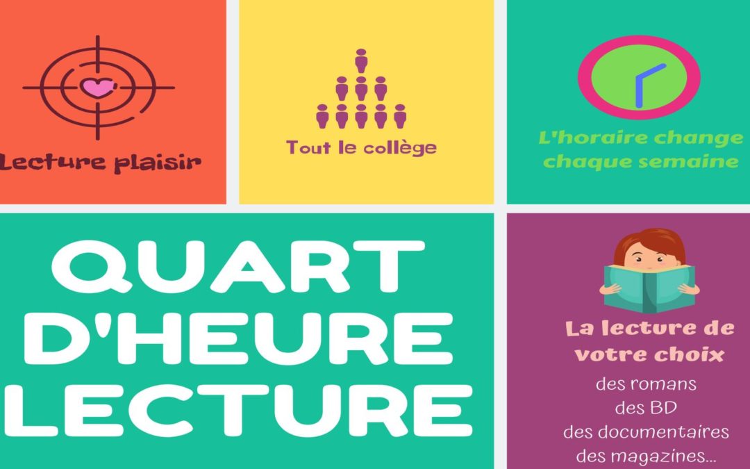 Mise en place du « Quart d’heure lecture »