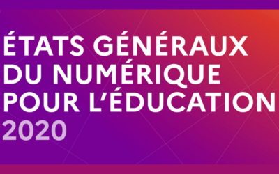 Etats généraux du numérique pour l’éducation 2020