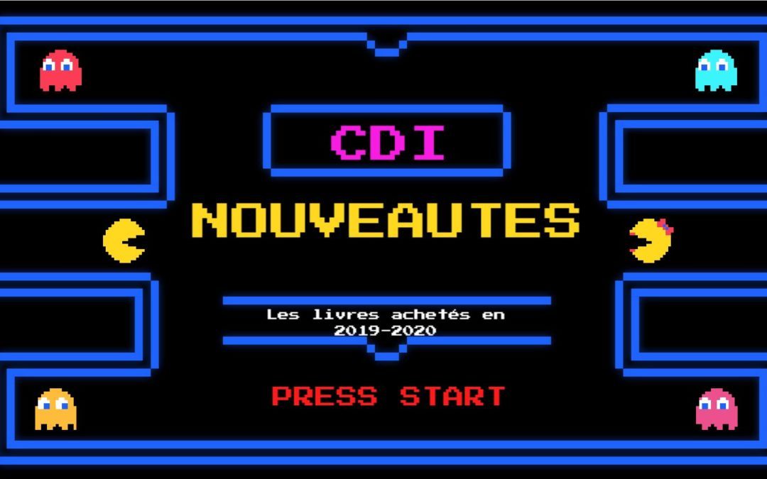 Nouveaux livres du CDI – 2020