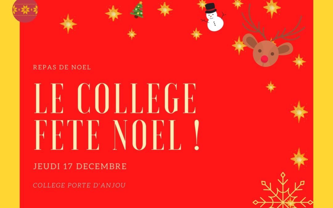 Le collège fête Noël