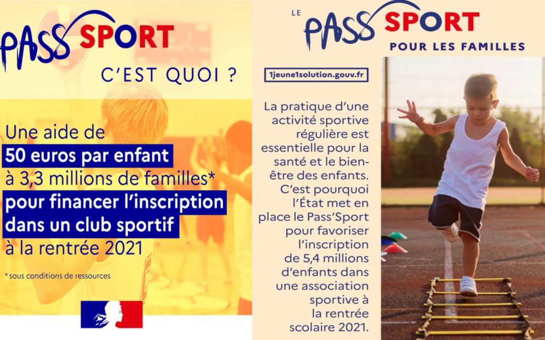 Le Pass Sport pour toute la famille