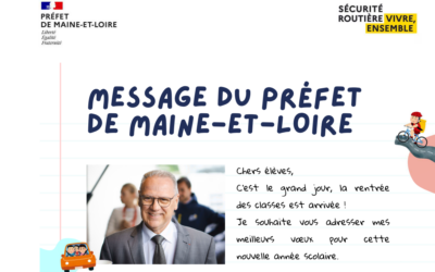 Message du Préfet de Maine-Et-Loire sur la Sécurité Routière